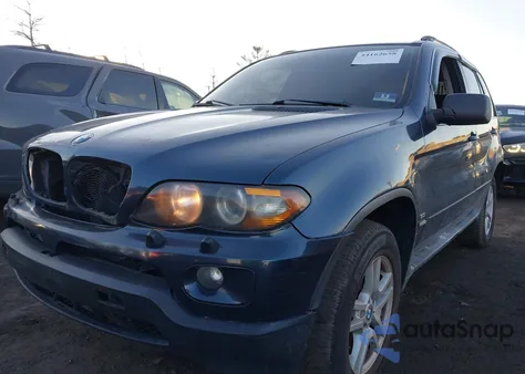 2005 BMW X5 3.0I z USA, uszkodzony, nr VIN 5UXFA13565LY16252